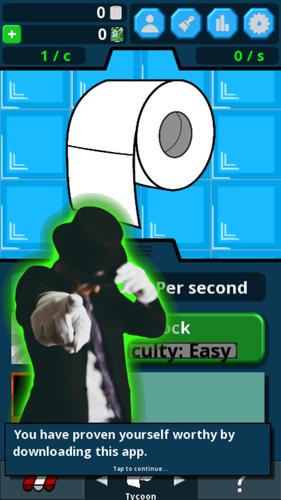 Toilet Paper Tycoon Скриншот 0