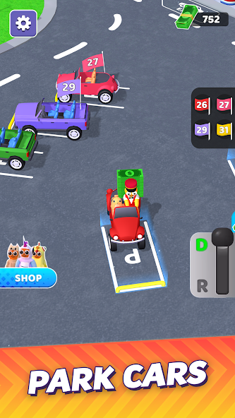 Valet Master - Car Parking Mod Скриншот 0