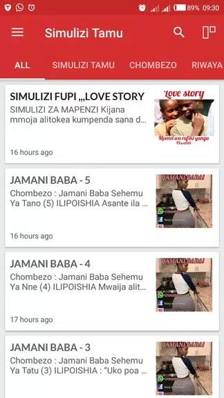 Simulizi Tamu za Mapenzi - na Ảnh chụp màn hình 1