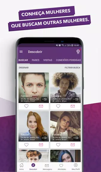 Femme Namoro para Mulheres Ekran Görüntüsü 2