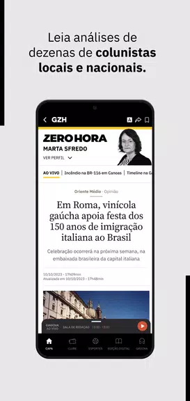 GZH: notícias do RS e do mundo ဖန်သားပြင်ဓာတ်ပုံ 3