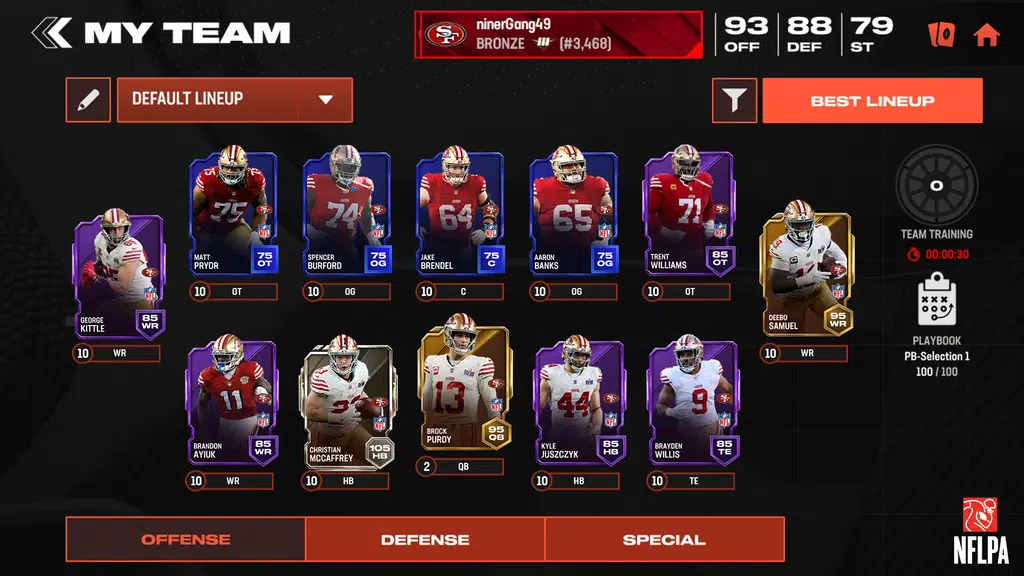 Madden NFL 25 Mobile Football ဖန်သားပြင်ဓာတ်ပုံ 1