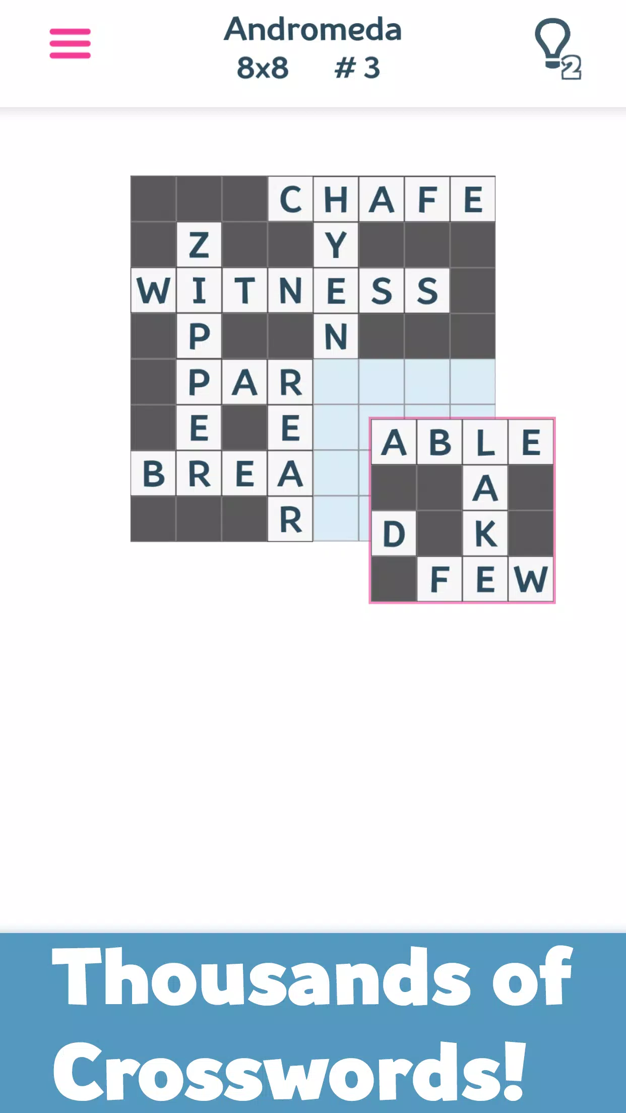 Crosswords(Fill-Ins+Chainword) 스크린샷 2