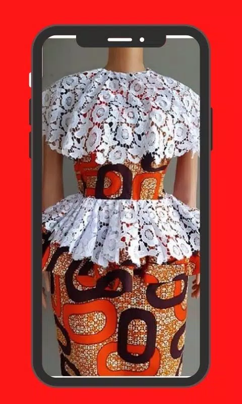 Ankara and Lace Combo Styles Capture d'écran 2