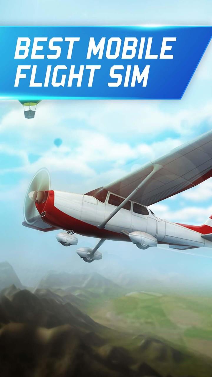 Flight Pilot:Simulator 3D Schermafbeelding 1