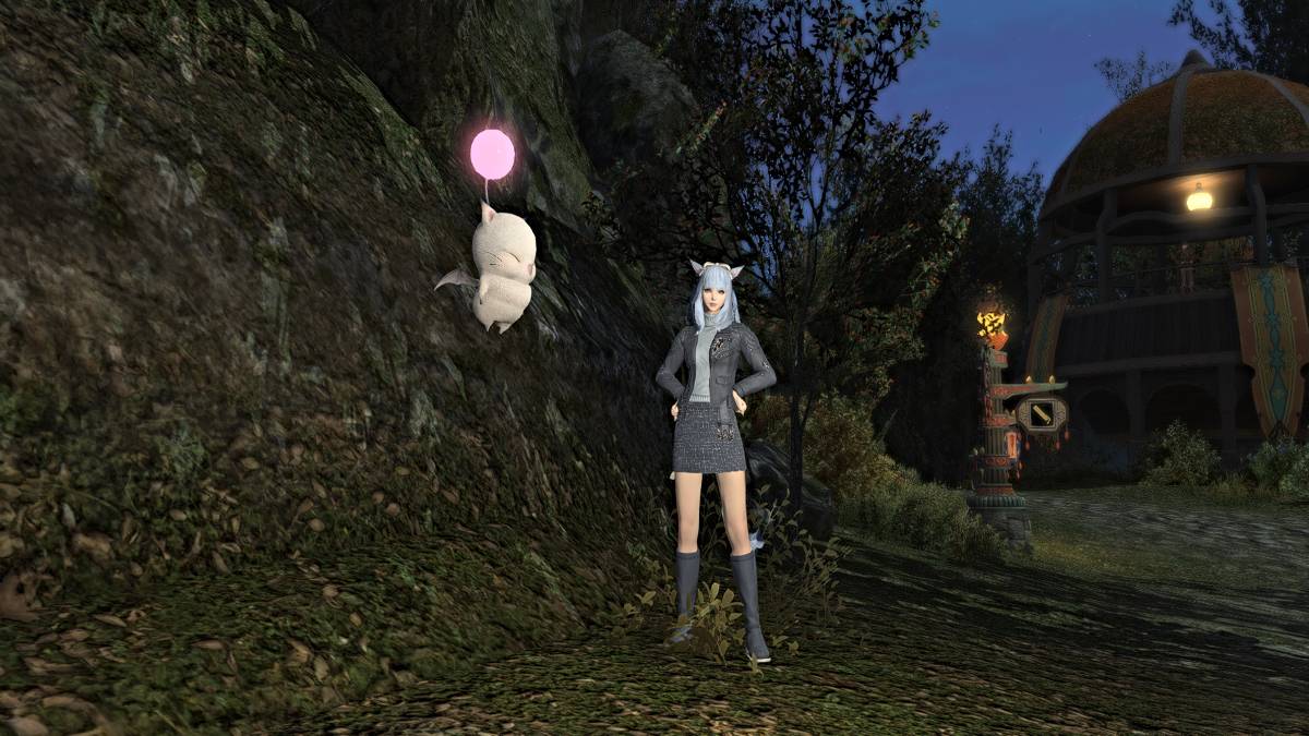 ผู้ท่องเที่ยว Moogle NPC ใน Final Fantasy XIV
