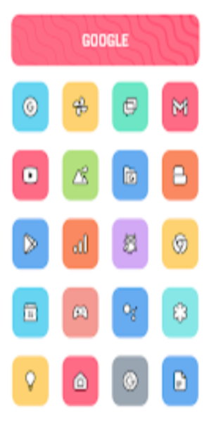 Crayon Adaptive IconPack ภาพหน้าจอ 1