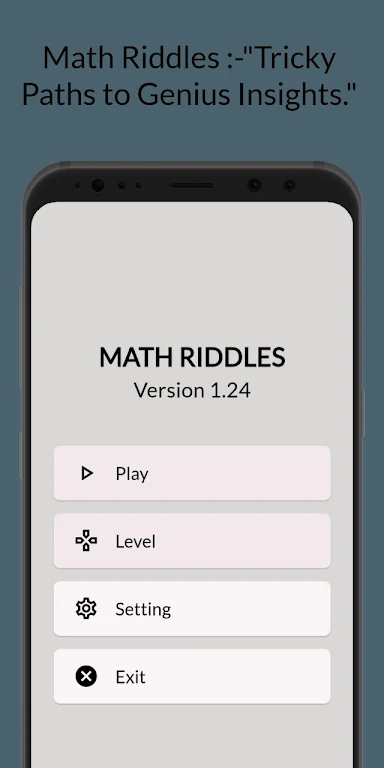 Math Riddle | Brain Teasers Screenshot 0