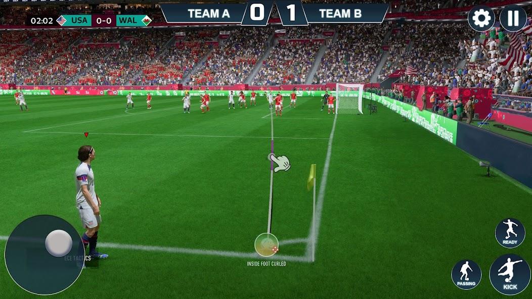 Real League Soccer Offline Mod 螢幕截圖 1