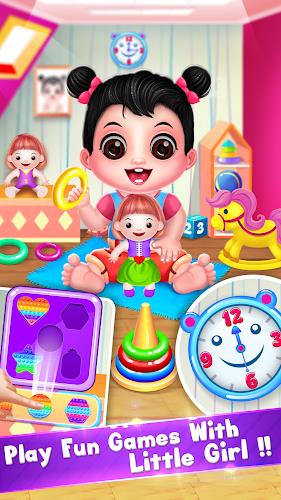 Cute Girl Daycare & Dress up 螢幕截圖 1