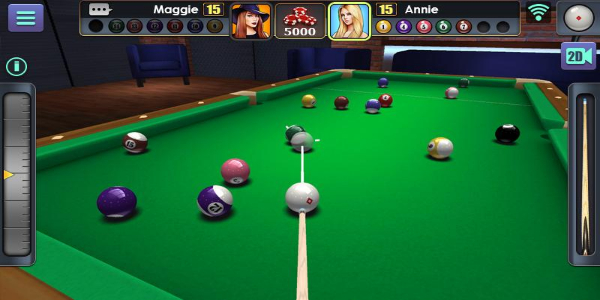 3D Pool Ball Tangkapan skrin 1