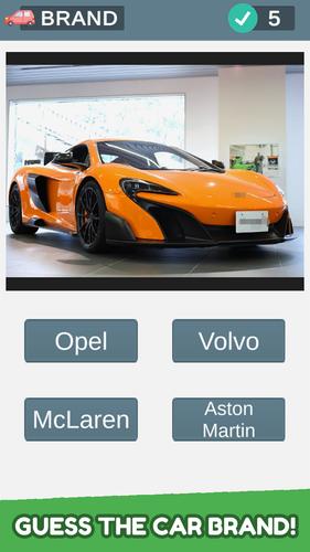 Car Quiz 2024 - Guess the Car Captura de tela 1