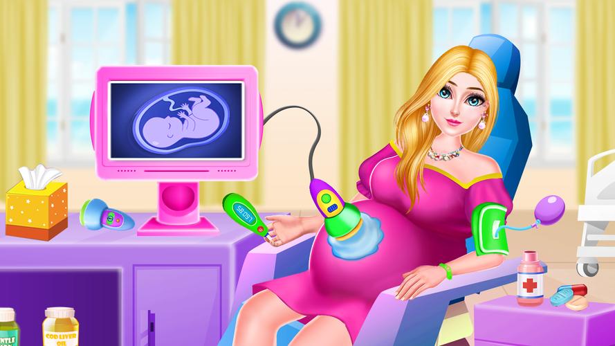 Pregnant Mommy Games Pregnancy Ekran Görüntüsü 0