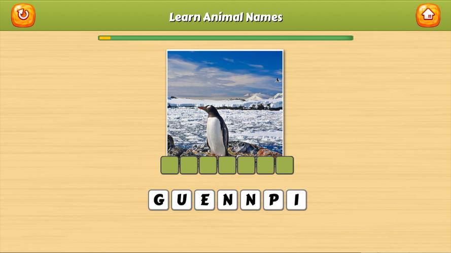 Learn Animal Names Screenshot 1