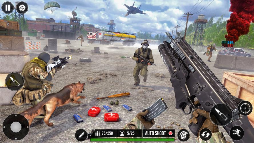 Battle Shooting FPS Gun Games Schermafbeelding 2