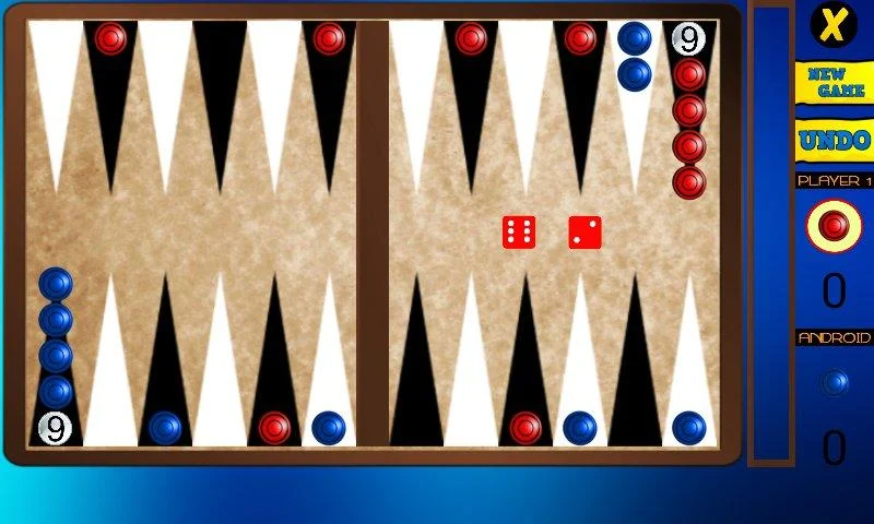 Narde - Long Backgammon by Clarka Apps Ảnh chụp màn hình 1