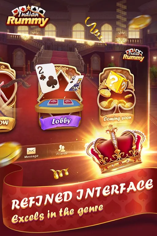 Indian Rummy-free card game online スクリーンショット 1
