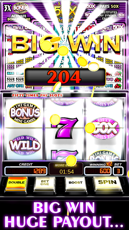 Free Slot Machine 50X Pay应用截图第1张