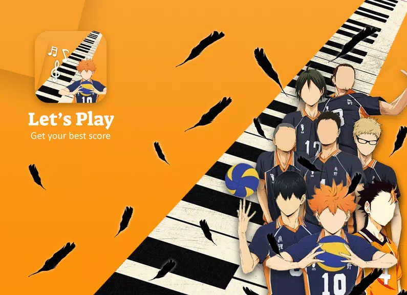 Game Haikyuu Piano Tiles 螢幕截圖 0