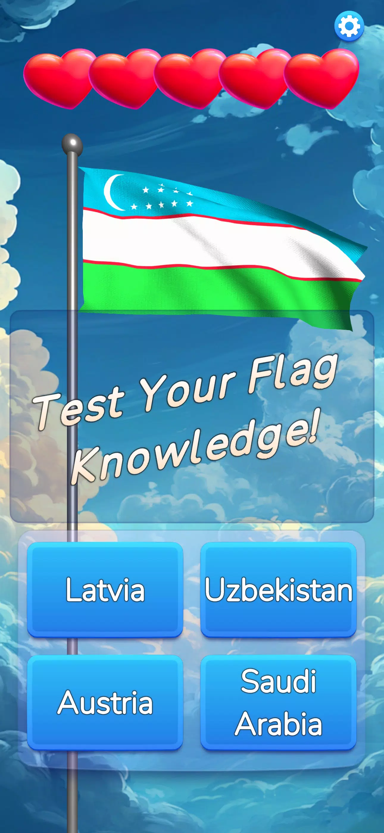 Flag Guess 3D Zrzut ekranu 0