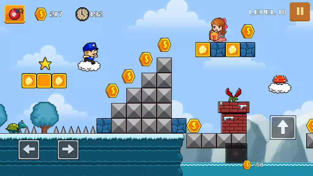 Super Dan’s World - Run Game ภาพหน้าจอ 2