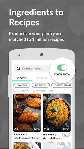 Cooklist: Pantry & Cooking App Zrzut ekranu 1