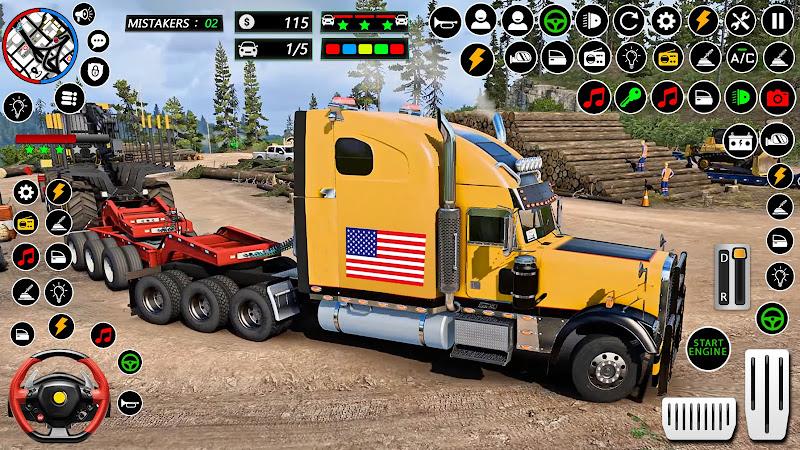 US Cargo Truck Simulator Games Screenshot 2