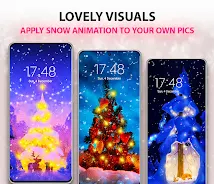 Christmas Tree Live Wallpaper Ảnh chụp màn hình 3