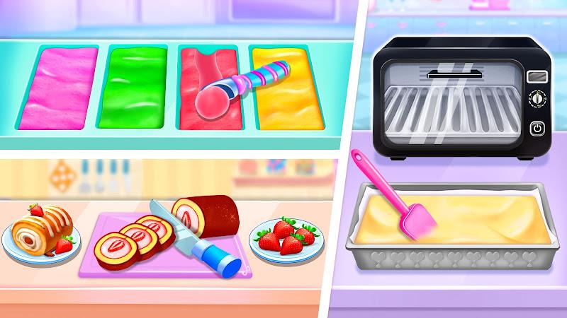 Ice cream Cake Maker Cake Game Zrzut ekranu 0