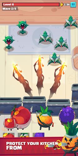 Fruit War: Idle Defense Game Tangkapan skrin 0