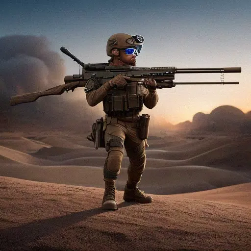 commando desert sniper shooter应用截图第0张