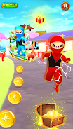 Ninja Runner 3D: Dash Run Game Captura de pantalla 2