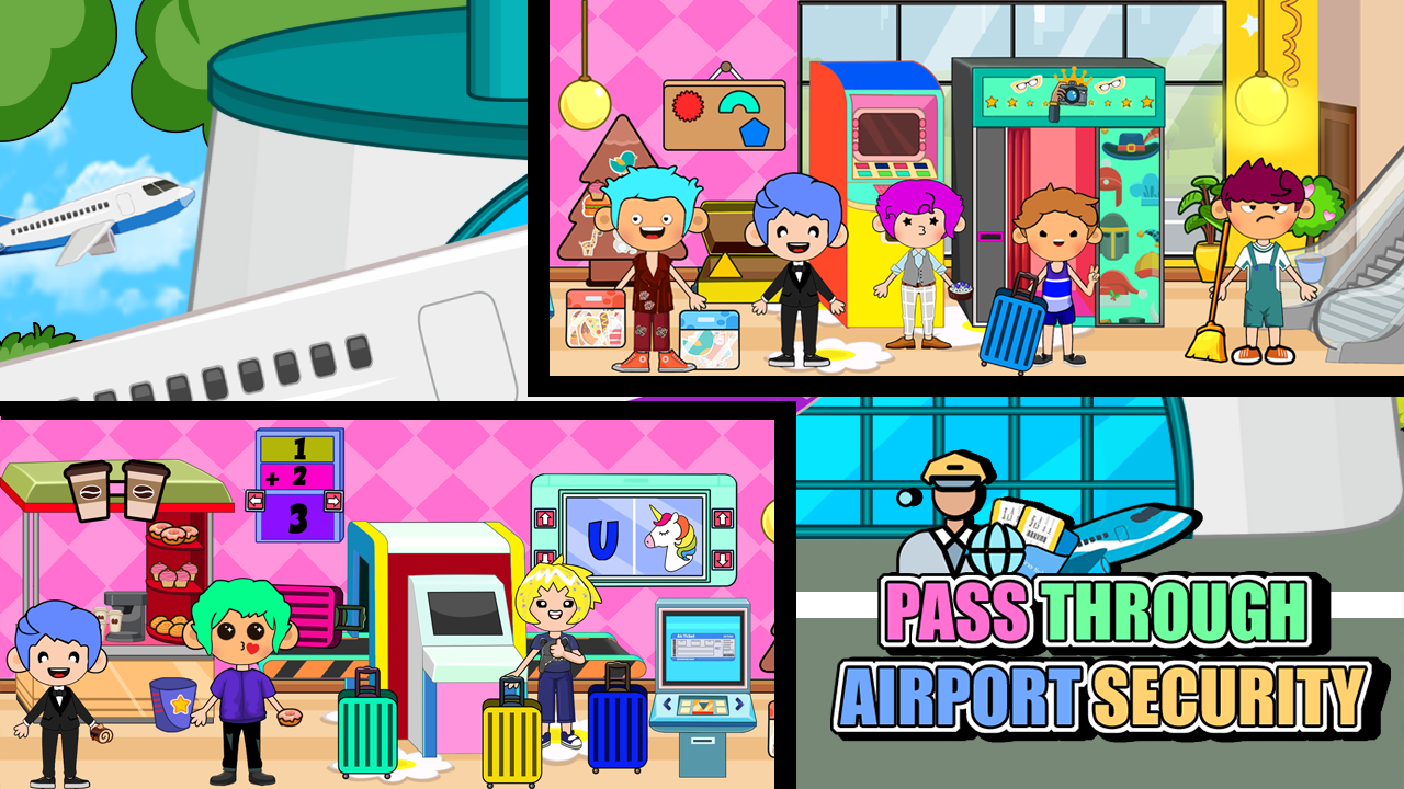 My Airport City : Pretend Town ภาพหน้าจอ 1