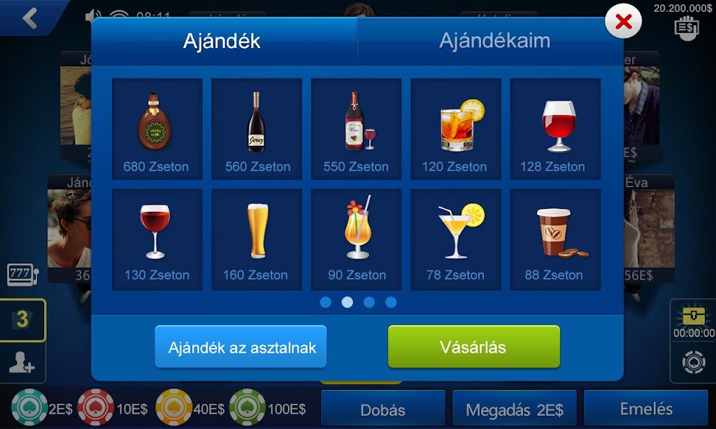 Póker Magyarország Captura de pantalla 3