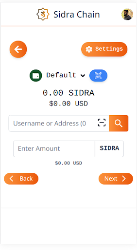 Sidra Chain ภาพหน้าจอ 0