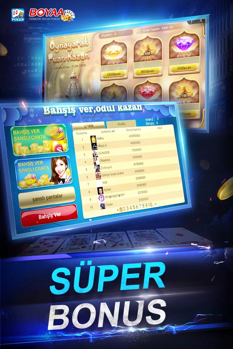 Türkiye Texas Poker ဖန်သားပြင်ဓာတ်ပုံ 0
