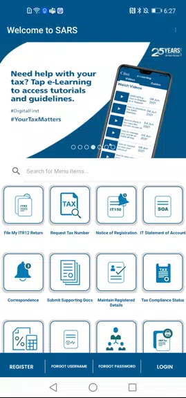 SARS Mobile eFiling স্ক্রিনশট 3