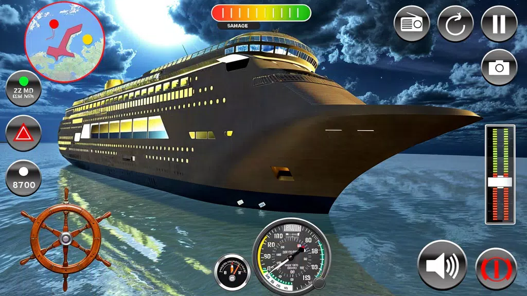 Transport Cruise Ship Games Captura de pantalla 2