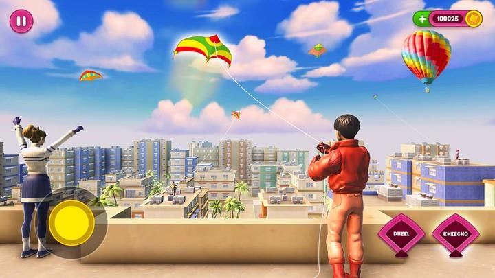 Pipa Combate Kite Flying 3D ภาพหน้าจอ 3