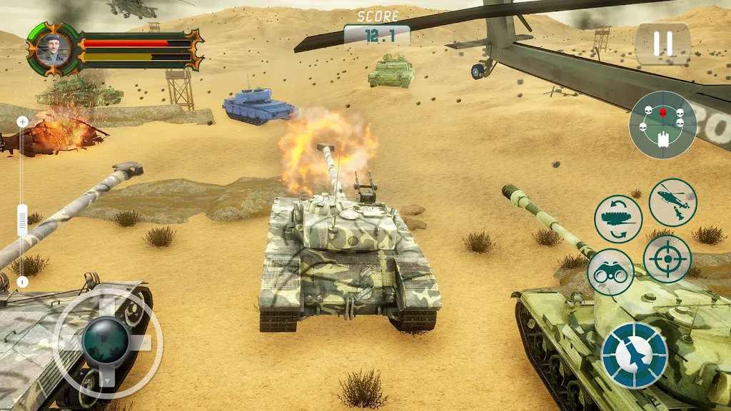 Schermata Army Tank Games Offline 3d 0