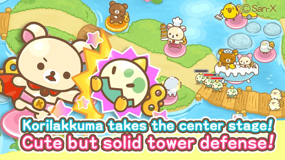 Korilakkuma Tower Defense Скриншот 1