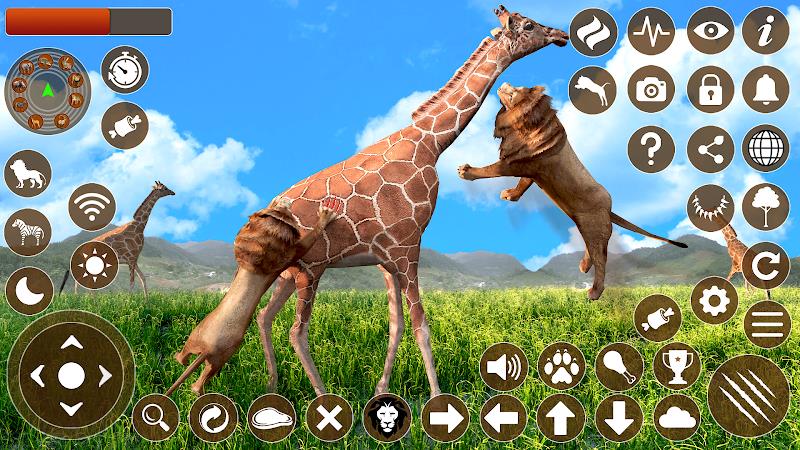 Lion Games 3D Animal Simulator Captura de tela 3