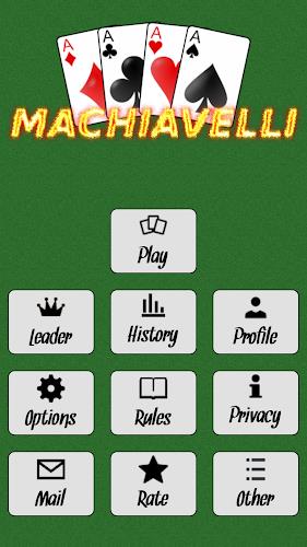 Machiavelli - Gioco di Carte Tangkapan skrin 0