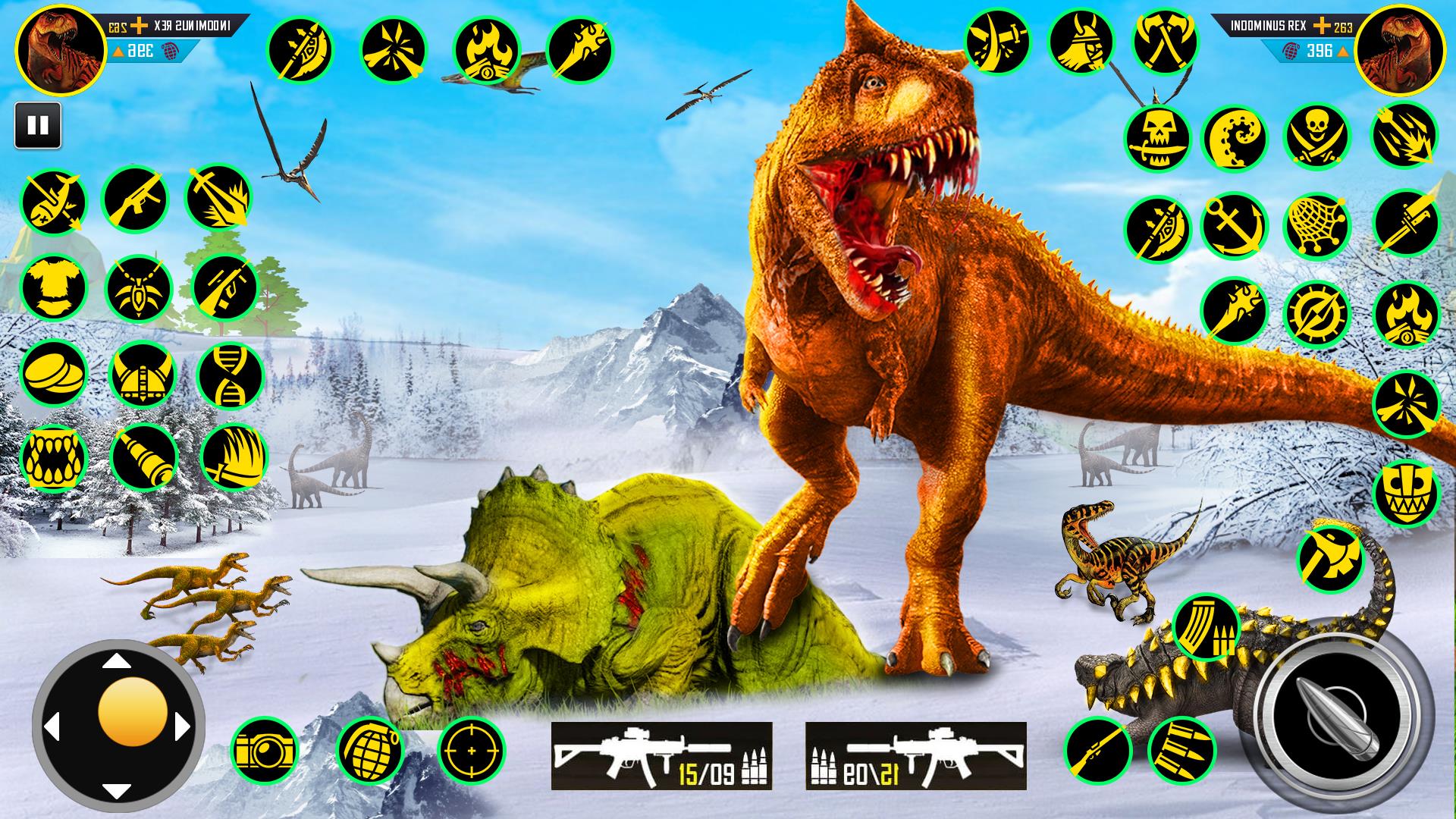 Wild Dinosaur Game Hunting Sim Tangkapan skrin 3