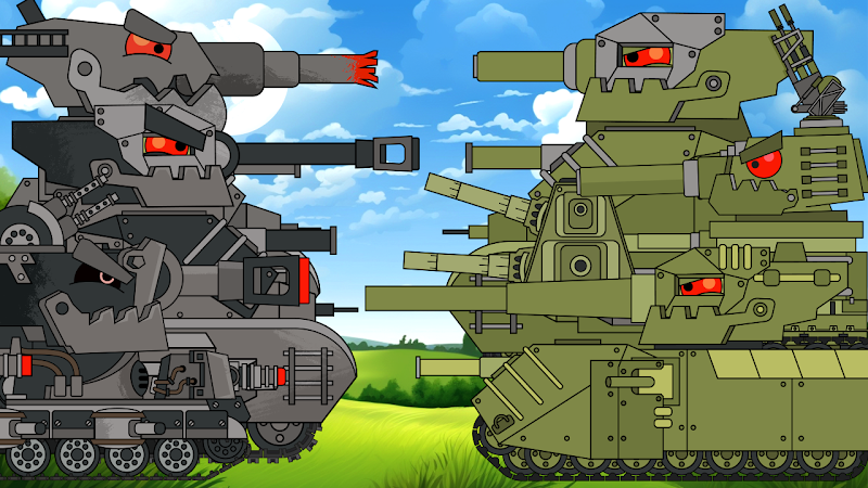 Merge Tanks: Idle Merge Arena ภาพหน้าจอ 2