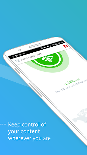 Schermata Avira Phantom VPN: Fast VPN 1