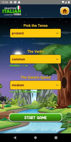 Learn Italian Verbs Game スクリーンショット 3