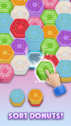 Donut Stack Sort スクリーンショット 0