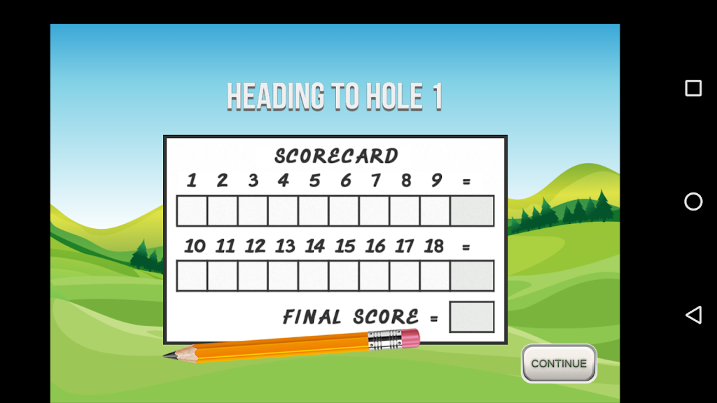 Golf Solitaire 18 Schermafbeelding 3