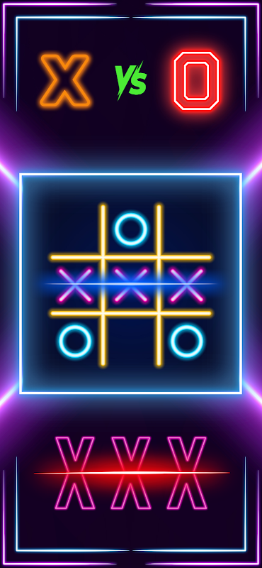 Tic Tac Toe - Multi Player スクリーンショット 1